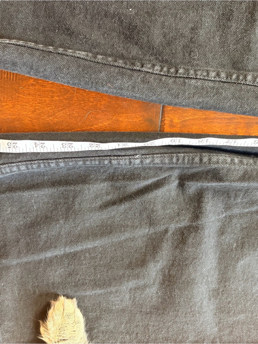 Mango Black Denim Jeans - Wide Leg Style - Picture 5 of 6